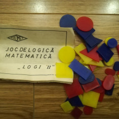 JOC VECHI ROMANESC -LOGICA MATEMATICA - LOGI II - TROMET , CU PROSPECT, colectie