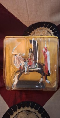 Calaret din plumb - Winged Hussar Poland 1683 1:32 foto