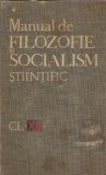 Manual de filozofie si socialism stiintific. Clasa a XII-a