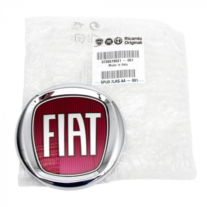 Emblema Grila Radiator Fata Oe Fiat 735578621