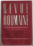 Revue Roumanie nr. 4/1956, revista in limba franceza, Bucuresti, brosata