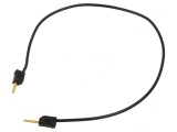 Cablu măsurare neizolat 0,3m 60VDC 30VAC 10A negru