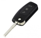 Set 2 bucati - Carcasa cheie cu 3 butoane Topautochei&amp;#174; compatibila cu Ford Focus Fiesta C-Max Ka