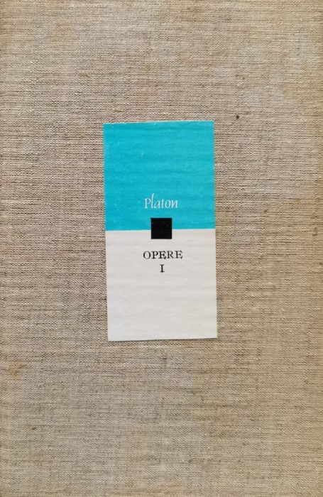 Opere Volumul 1 - 1975 - Platon (xx59)