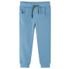 Pantaloni de trening pentru copii, albastru, 128 GartenMobel Dekor, vidaXL