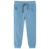 Pantaloni de trening pentru copii, albastru, 128 GartenMobel Dekor, vidaXL