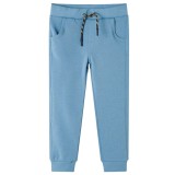 Pantaloni de trening pentru copii, albastru, 116 GartenMobel Dekor, vidaXL