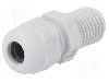 Presetupa poliamida, M12, IP68, V-TEC VM L, OBO BETTERMANN - V-TEC VM L12 LGR