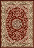 Cumpara ieftin Covor Model Lotos 1555-210, Marime 160 x 230 cm, Grena, Rosu, Inaltime Fir 8 mm, Antialergic, Polipropilena, Living, Dormitor, Sufragerie, Birou