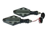 Set lampi semnalizare romb, 12V, M10