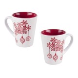 Cumpara ieftin Set 2 cani ceramica Xmas 9x6.2x11 cm