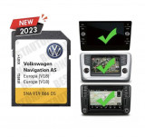 Card navigatie Volkswagen Passat B8 Golf 7 Tiguan T-Roc Europa 2023, Vw