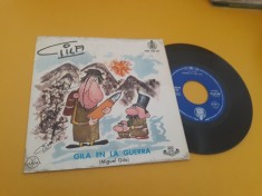 VINIL GILA-GILA EN LA GUERRA 1959 DISC HISPAVOX STARE EX