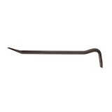 Ranga Topex 400 mm din otel rezistent, profilata, varf indoit 90&deg;