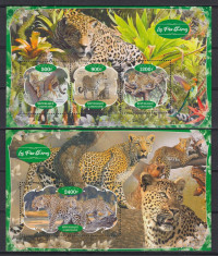 Gabon 2020 - Feline - PANTERE - BL + KB - MNH foto