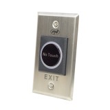 Buton Iesire fara contact PNI PB103, Incastrat, Metalic, Senzor Infrarosu, 12V/24V