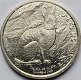 50 Colones 2023 Costa Rica, Dice's cottontail, aunc