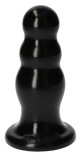 Dop Anal Italian Cock PVC Negru 16.5 cm, TOYZ4LOVERS