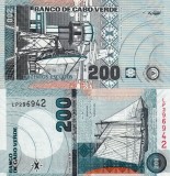 CAPUL VERDE 200 escudos 2005 UNC!!!