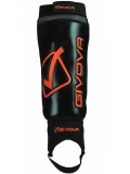 Cumpara ieftin Protectii tibie Givova Difesa, black-orange, senior