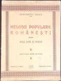 MELODII POPULARE ROMANESTI PENTRU SOLI, COR SI PIANO - CAIETUL 2 PENTRU VOCI EGALE-CONSTANTIN I. BACIU-344590