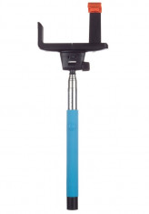 Selfie Stick universal KitVision BTSSPHBL cu bluetooth, albastru foto