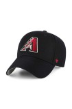 47 brand sapca MLB Arizona Diamondbacks culoarea negru, cu imprimeu, B-MVP29WBV-BKB
