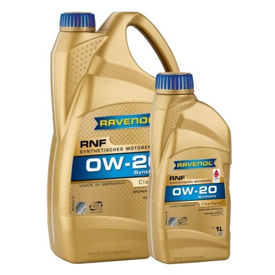 Pachet 6 litri ulei Ravenol RNF 0W20 foto