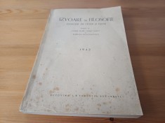 IZVOARE DE FILOSOFIE 1942 STUDII ȘI TEXTE: NAE IONESCU, M. VULCANESCU, C. NOICA foto