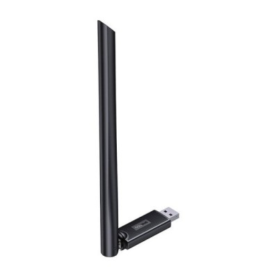 Adaptor WiFi cu antena 300Mbps Windows/Linux - Baseus FastJoy BS-OH172 (B01317600111-01) - Black foto