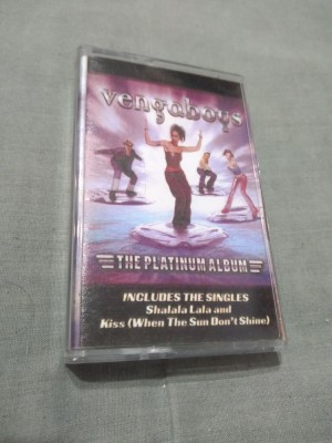 CASETA AUDIO VENGABOYS - THE PLATINUM ALBUM ORIGINALA RARA!! foto