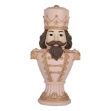 Cumpara ieftin Figurina Spargatorul de Nuci polirasina roz maro auriu 16x10x30 cm