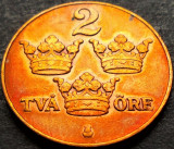 Cumpara ieftin Moneda istorica 2 ORE - SUEDIA, anul 1929 * cod 5171, Europa, Bronz
