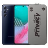 Folie de Protectie pentru Samsung Galaxy M54, TEO, Sticla Securizata ESD Antistatica, Super-X Privacy OG, Margini Negre, 0.30 mm, Transparent Inchis