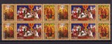 Cumpara ieftin ✅ RO 2005 ,LP 1704 ," Craciun 2005 ",serie in triptic in bloc de 4 din coala de posta , MNH