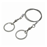 Fierastrau Buzunar S&acirc;rmă IdeallStore&reg;, Oțel 71cm, Camping Drumetii, Argintiu, Durabil