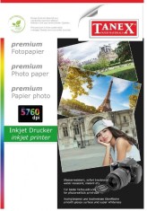 Hartie Foto Lucioasa, Pentru Inkjet, A4 - 200gsm, 25 Coli/top, Tanex foto