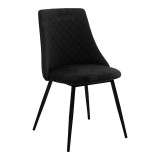 Cumpara ieftin Scaun catifea Giselle Pako World Rosu inchis 52x51x82 cm