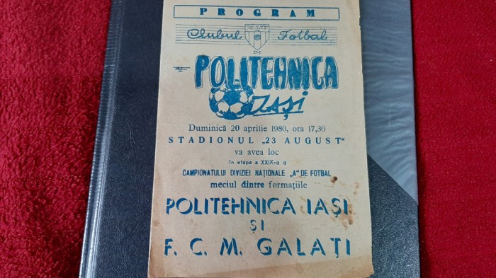 Program Poli Iasi - FCM Galati