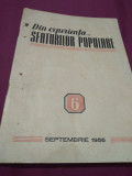 DIN EXPERIENTA SFATURILOR POPULARE NR 6 /1956