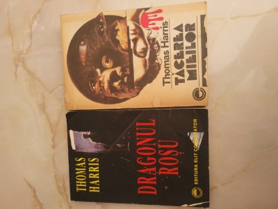 Tacerea mieilor &amp;amp; Dragonul rosu - Thomas Harris foto