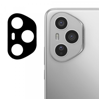 Folie de protectie Camera Spate Techsuit pentru Honor 400 Pro, Sticla Securizata, Neagra foto
