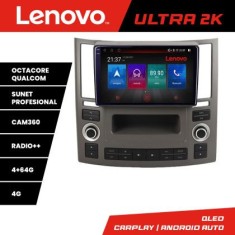 Navigatie Infiniti FX45 2007-2009 Android radio gps internet 8 core QLED Qualcomm 4+64 360 fx45-old+EDT-E209 Lenovo CarStore Technology