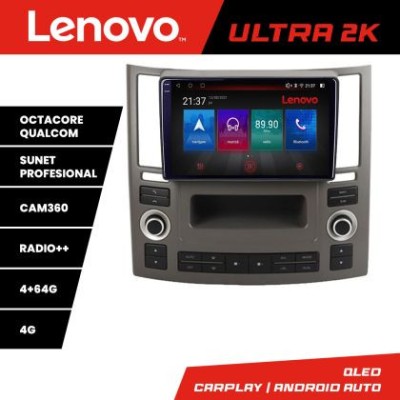 Navigatie Infiniti FX45 2007-2009 Android radio gps internet 8 core QLED Qualcomm 4+64 360 fx45-old+EDT-E209 Lenovo CarStore Technology foto
