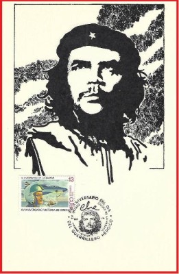 CUBA 1984 - Ernesto &amp;ldquo;Che&amp;rdquo; Guevara - carton filatelic comemorativ foto