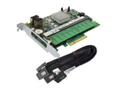 Controler RAID Intel SAS1078, 2 porturi SAS 3 Gb, PCIe x8, cache de 512 MB, FP D56622-305