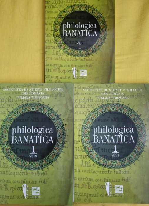 Philologica Banatica - 4 vol. (2007, 2008, 2019, 2021) - filologie, lingvistica