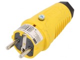 Conector Alimentare AC Tată 250VAC 16A Pe Cablu