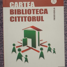 Cartea Biblioteca Cititorul. Buletin metodic 25. Chisinau 2016. 88 pag