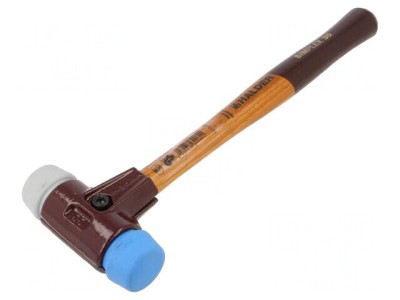 Ciocan 295mm 340g cu Cap Rotund Elastomer foto